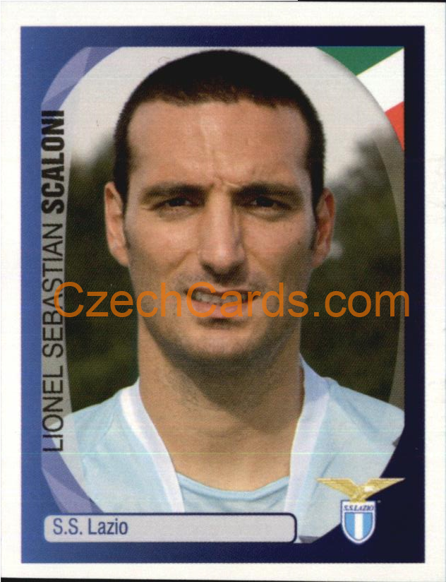 Lionel Sebastian Scaloni 2007/08 Panini UCL sticker #181