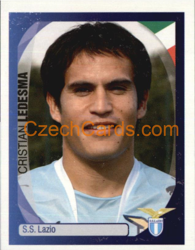 Cristian Ledesma 2007/08 Panini UCL sticker #189