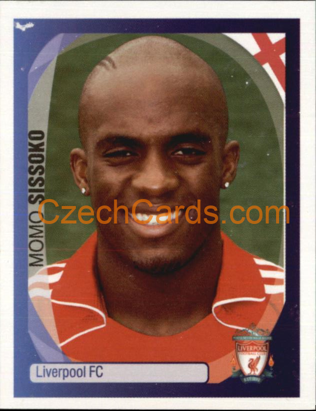 Mohamed Sissoko 2007/08 Panini UCL sticker #206