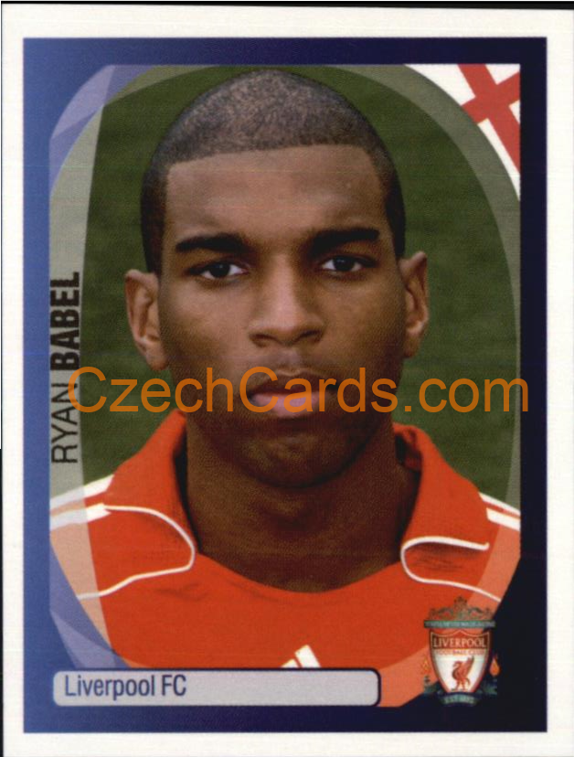 Ryan Babel 2007/08 Panini UCL sticker #209