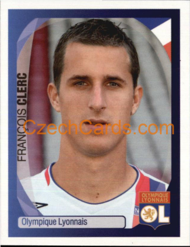 François Clerc 2007/08 Panini UCL sticker #216