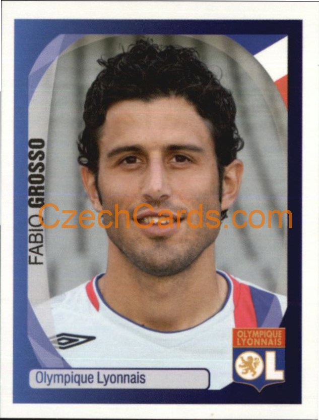 Fabio Grosso 2007/08 Panini UCL sticker #217