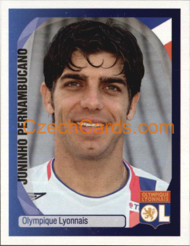 Juninho Pernambucano 2007/08 Panini UCL sticker #224