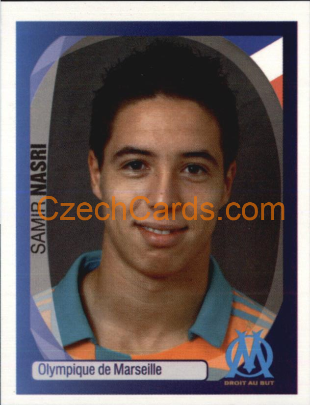 Samir Nasri 2007/08 Panini UCL sticker #255