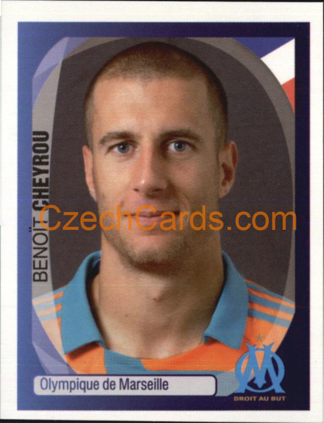 Benoît Cheyrou 2007/08 Panini UCL sticker #257