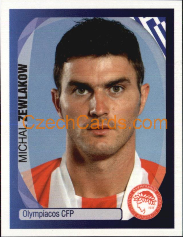 Michal Zewlakow 2007/08 Panini UCL sticker #269