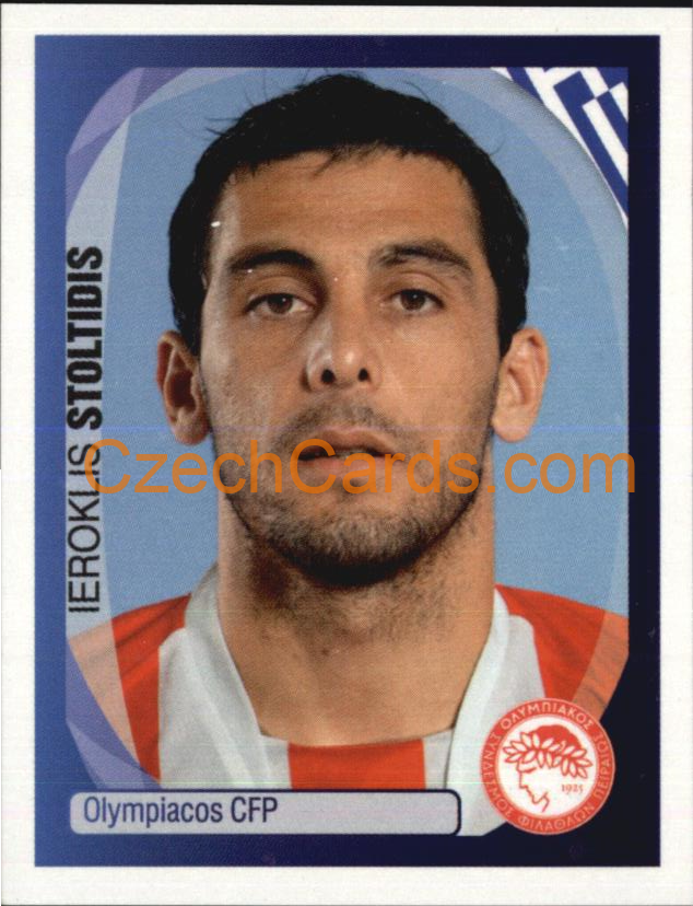 Ieroklis Stoltidis 2007/08 Panini UCL sticker #273