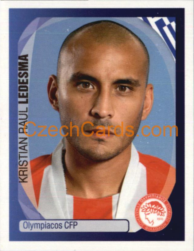 Kristian Raul Ledesma 2007/08 Panini UCL sticker #275