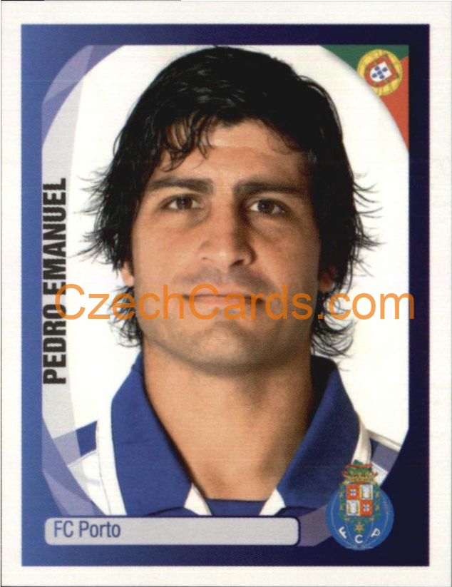 Pedro Emanuel 2007/08 Panini UCL sticker #285