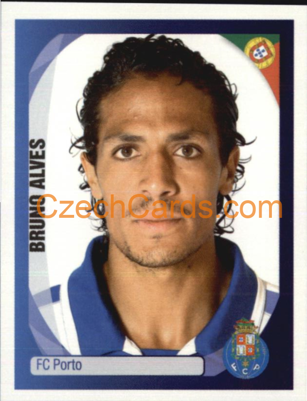 Bruno Alves 2007/08 Panini UCL sticker #286