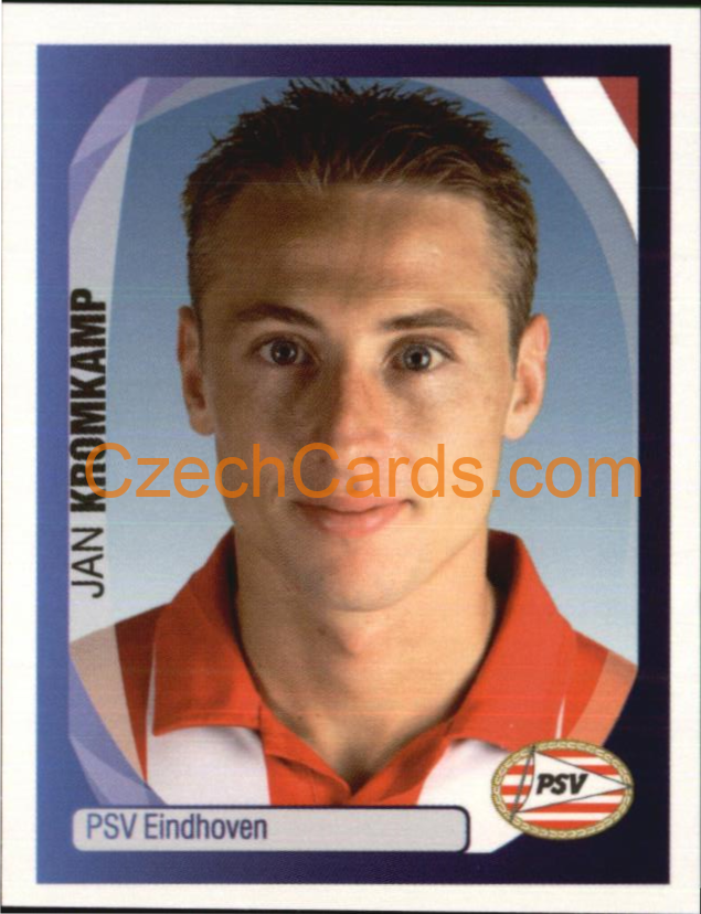 Jan Kromkamp 2007/08 Panini UCL sticker #300