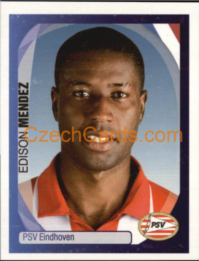 Edison Mendez 2007/08 Panini UCL sticker #307