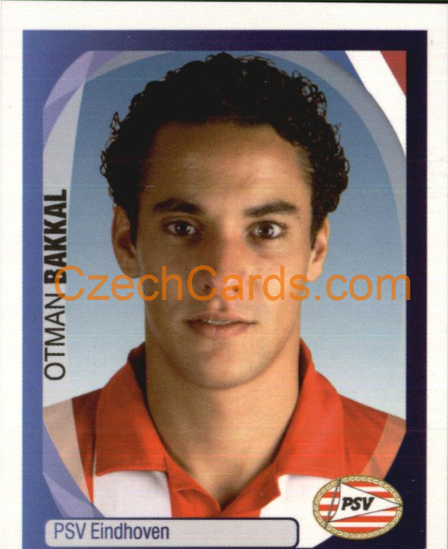 Otman Bakkal 2007/08 Panini UCL sticker #308