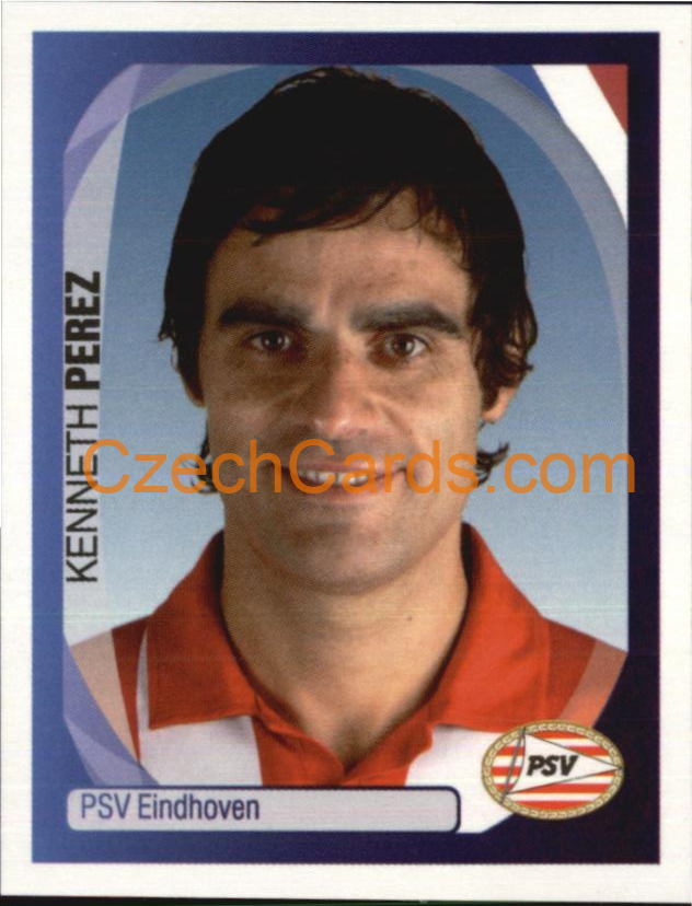 Kenneth Perez 2007/08 Panini UCL sticker #312