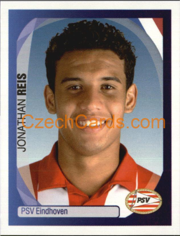 Jonathan Reis 2007/08 Panini UCL sticker #314