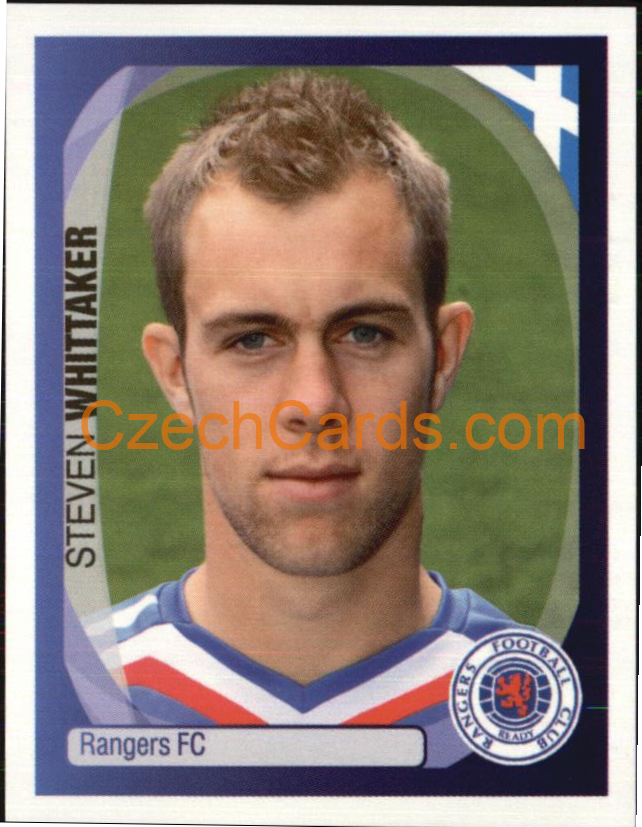 Steven Whittaker 2007/08 Panini UCL sticker #321