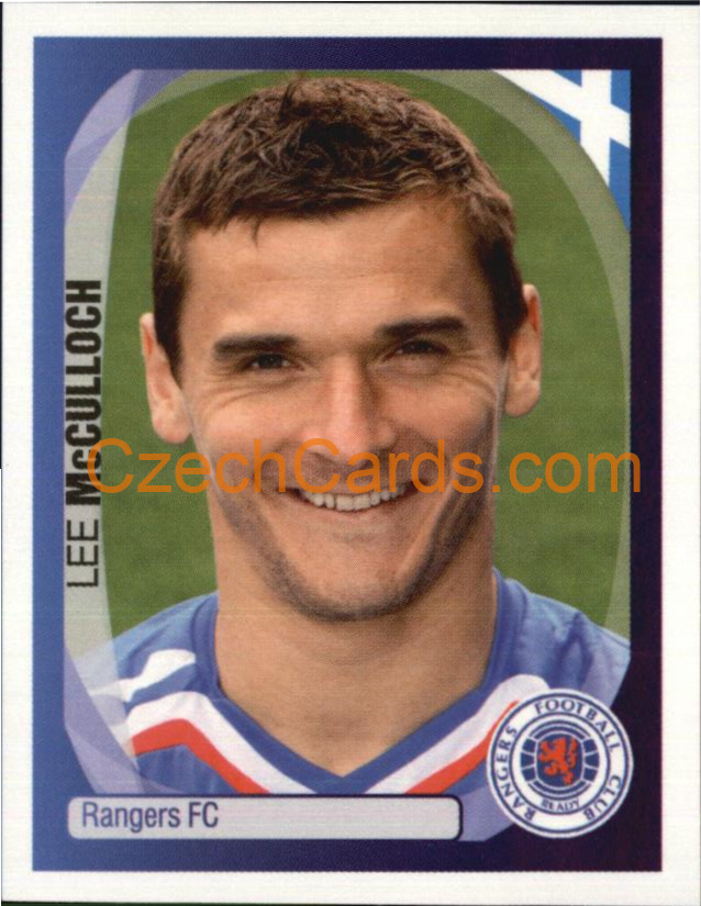 Lee McCulloch 2007/08 Panini UCL sticker #326