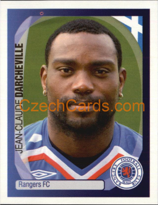 Jean-Claude Darcheville 2007/08 Panini UCL sticker #327