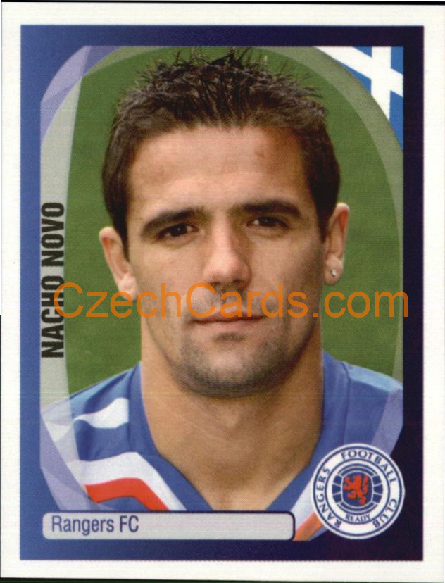 Nacho Novo 2007/08 Panini UCL sticker #329
