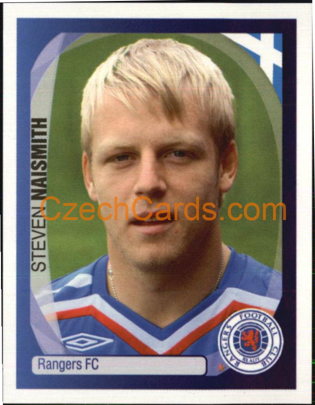 Steven Naismith 2007/08 Panini UCL sticker #331