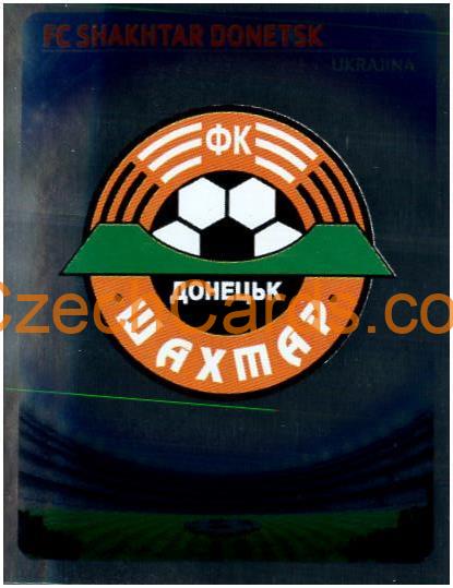 Club Emblem FC Shakhtar Donetsk 2007/08 Panini UCL sticker metal #383