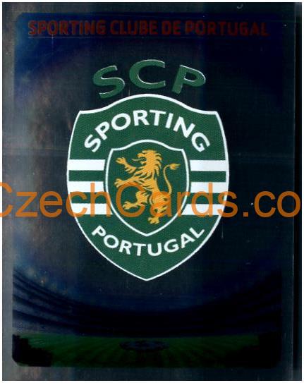 Club Emblem Sporting 2007/08 Panini UCL sticker metal #400