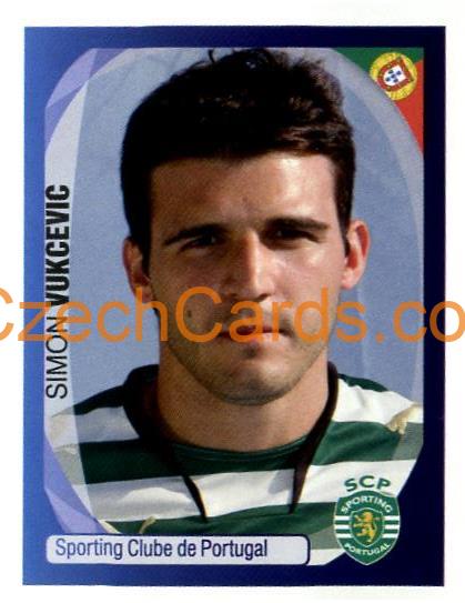 Simon Vukcevic 2007/08 Panini UCL sticker #409
