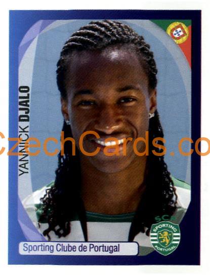 Yannick Djalo 2007/08 Panini UCL sticker #415