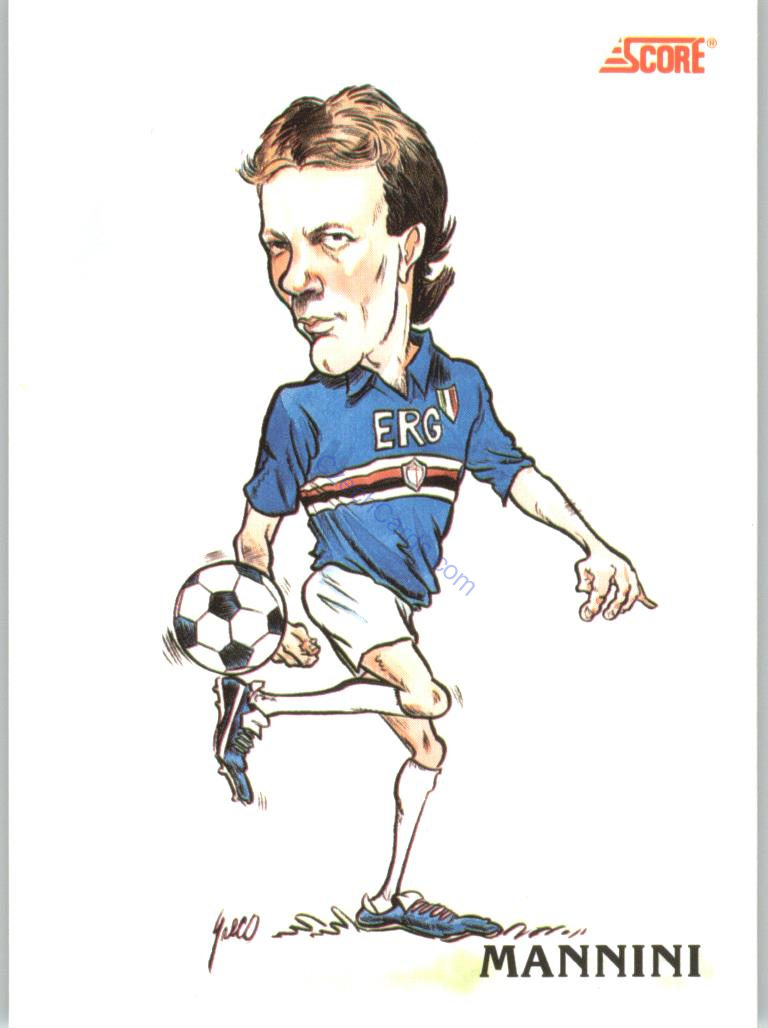 Moreno Mannini 1992 Score Italian League #353
