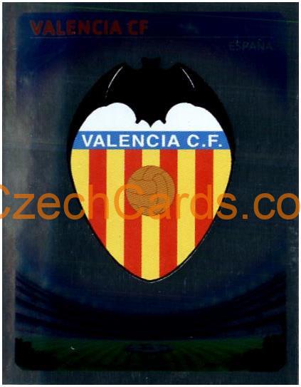 Club Emblem Valencia CF 2007/08 Panini UCL sticker metal #434