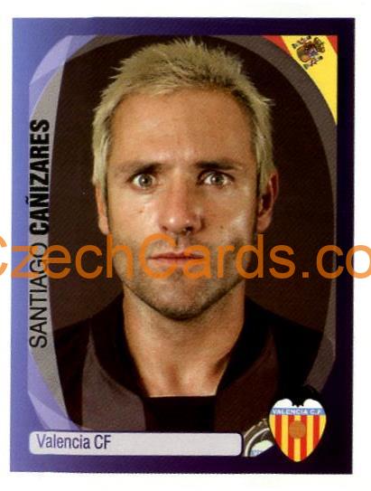 Santiago Cañizares 2007/08 Panini UCL sticker #435