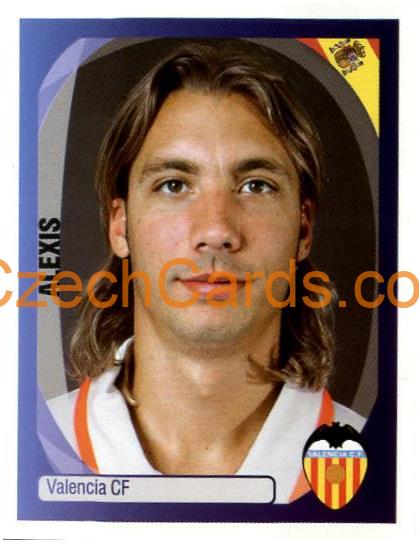 Alexis 2007/08 Panini UCL sticker #440