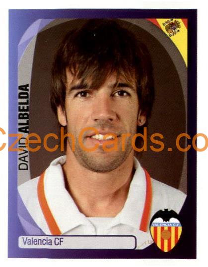 David Albelda 2007/08 Panini UCL sticker #443