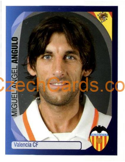 Miguel Angel Angulo 2007/08 Panini UCL sticker #446