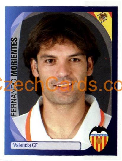 Fernando Morientes 2007/08 Panini UCL sticker #449
