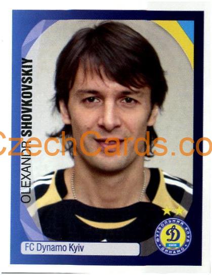 Oleksandr Shovkovskiy 2007/08 Panini UCL sticker #452