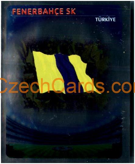 Club Emblem Fenerbahçe SK 2007/08 Panini UCL sticker metal #468