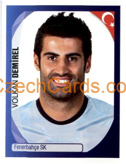 Volkan Demirel 2007/08 Panini UCL sticker #469