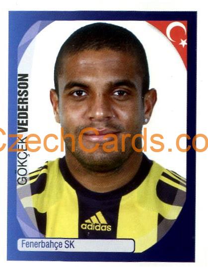 Gökçek Vederson 2007/08 Panini UCL sticker #480