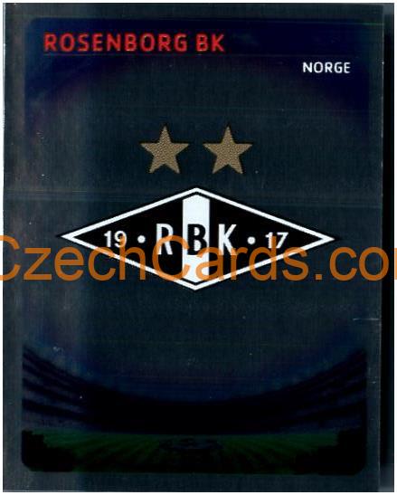 Club Emblem Rosenborg BK 2007/08 Panini UCL sticker metal #485