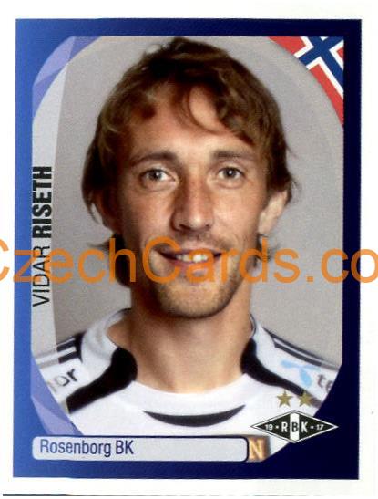 Vidar Riseth 2007/08 Panini UCL sticker #493