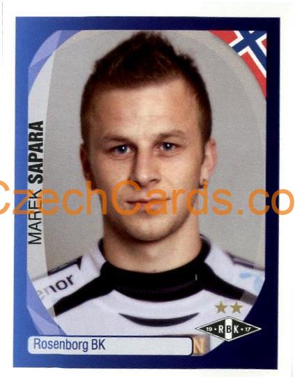 Marek Sapara 2007/08 Panini UCL sticker #495