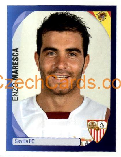 Enzo Maresca 2007/08 Panini UCL sticker #509
