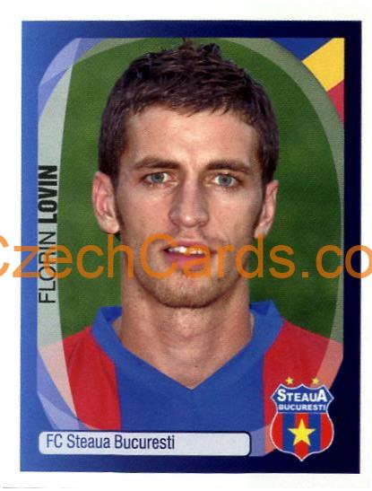 Florin Lovin 2007/08 Panini UCL sticker #544