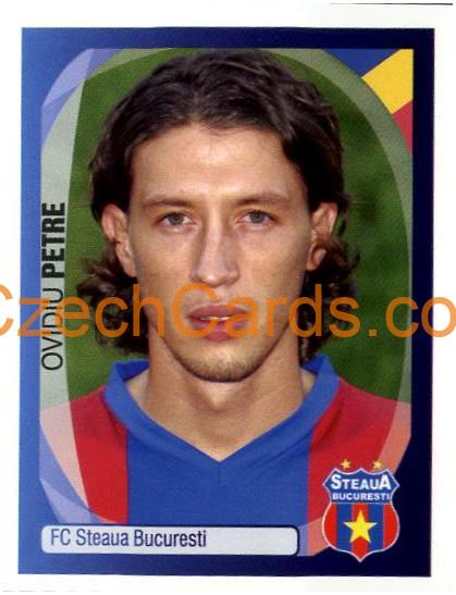 Ovidiu Petre 2007/08 Panini UCL sticker #545