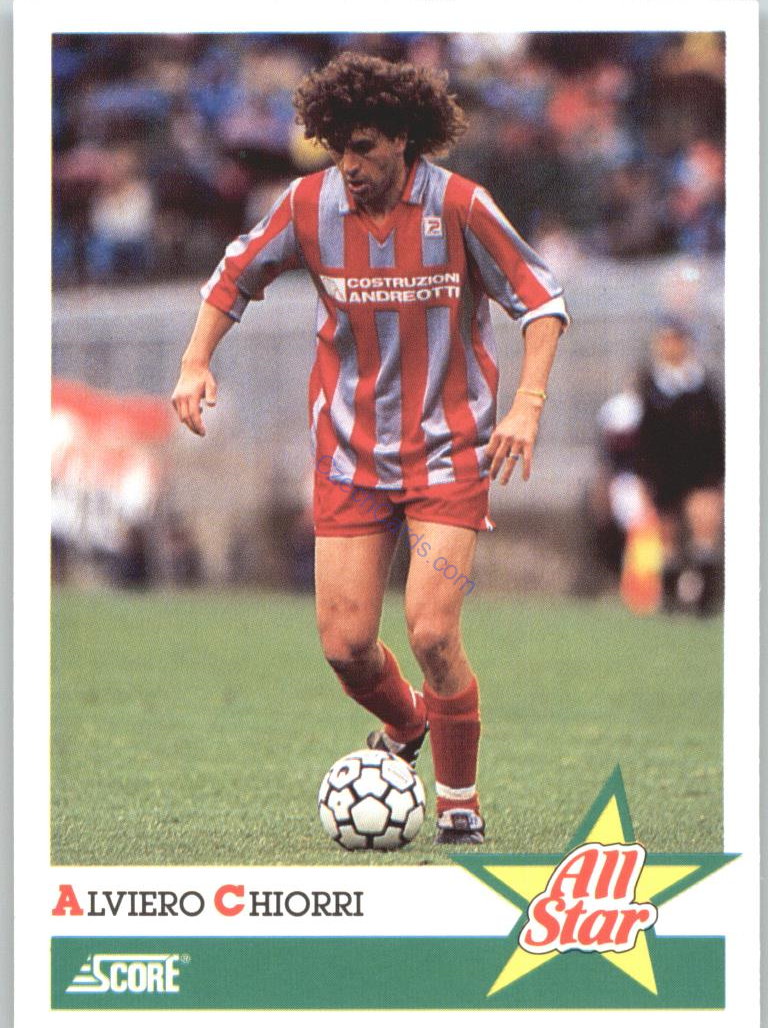 Alviero Chiorri 1992 Score Italian League #408