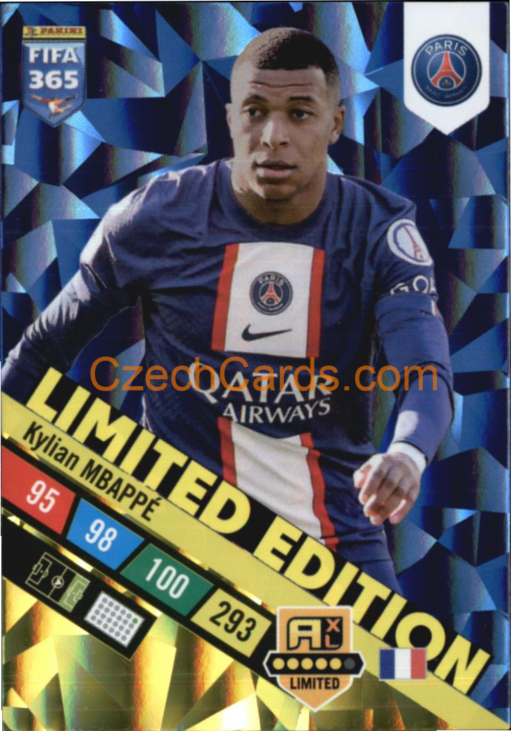 Kylian Mbappé 2023 FIFA 365 Adrenalyn LIMITED #LE-KM Upgrade