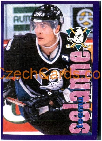 Teemu Selanne 1998/99 Panini NHL Hockey sticker #1
