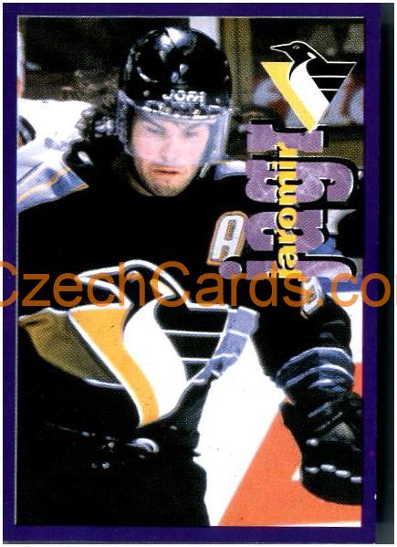 Jaromir Jagr 1998/99 Panini NHL Hockey sticker #4