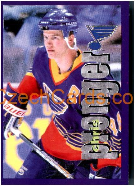 Chris Pronger 1998/99 Panini NHL Hockey sticker #5